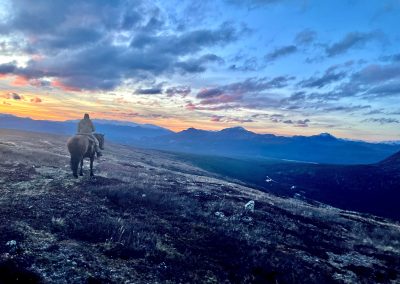 Alaska Range Sunset